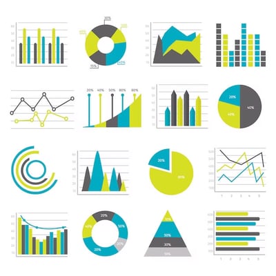 graphs-flat-elementss-set_1284-34316_1